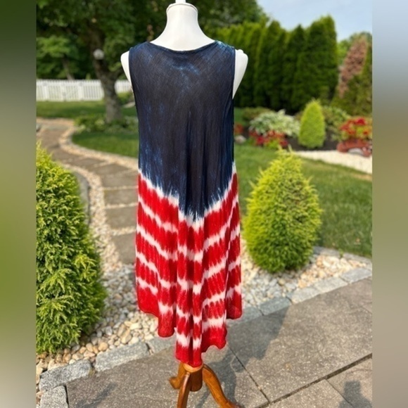 Red white and blue flag dress - Picture 8 of 12